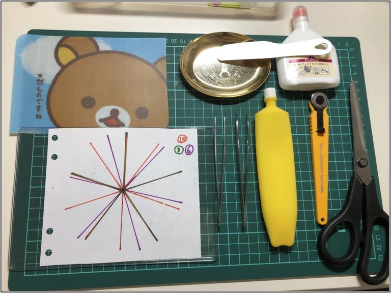 つまみ細工の道具の紹介画像